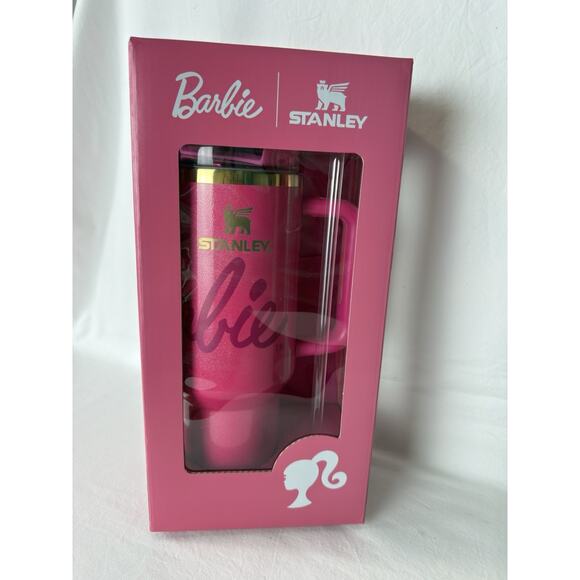 BARBIE Stanley Icon Quencher H2.0 Tumbler 30 Oz. Limited Edition - Picture 2 of 11